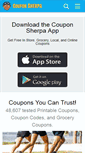 Mobile Screenshot of couponsherpa.com
